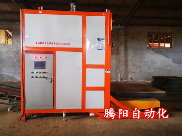 全自動拆垛機視頻飼料托盤拆垛流水線