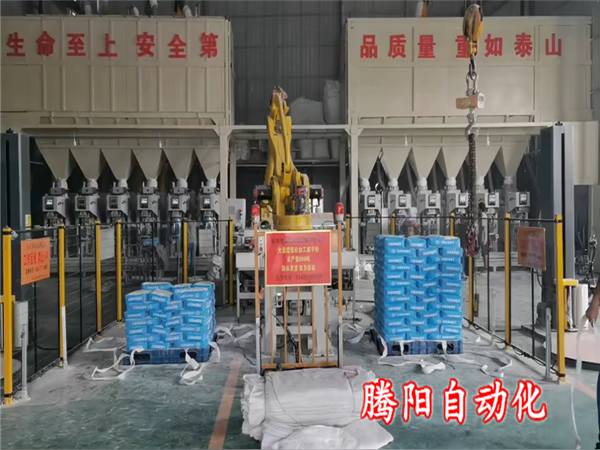 碼垛機(jī)器人在化工行業(yè)減低勞動成本