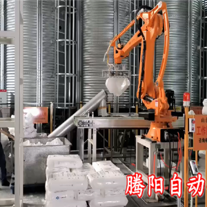 塑料顆粒拆包投料機械手成為了眾多塑料加工企業的一致選擇