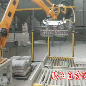 粉塵大污染重的環境下砂漿碼垛機器人更合適
